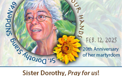 Sister Dorothy Stang, SNDdeN ’49, to be Honored as a Modern Martyr in Rome