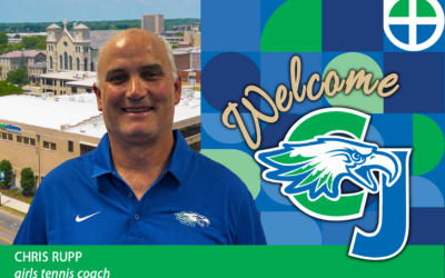 CJ Welcomes New Girls Tennis Coach Chris Rupp